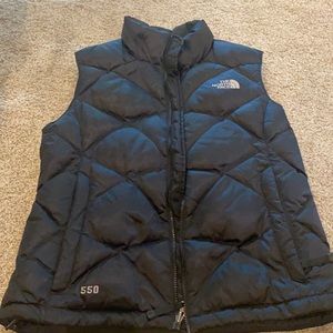 North Facw 550 puff vest